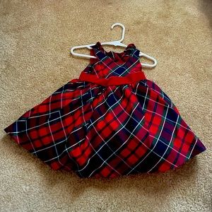 Janie and Jack Holiday dress - only worn once